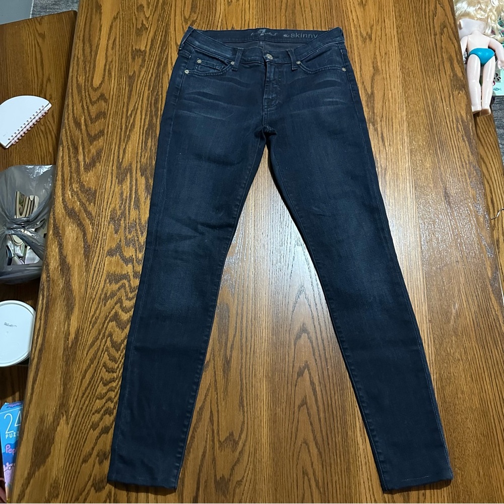 7 For All Mankind women’s jeans dark wash denim